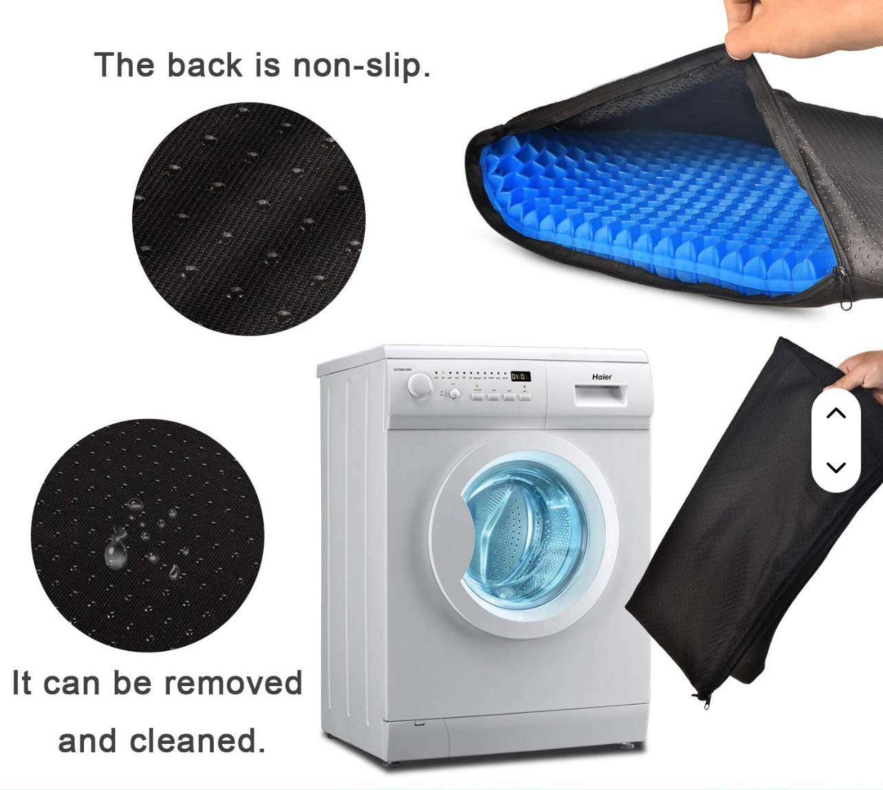 Cojín ergonómico de silicona