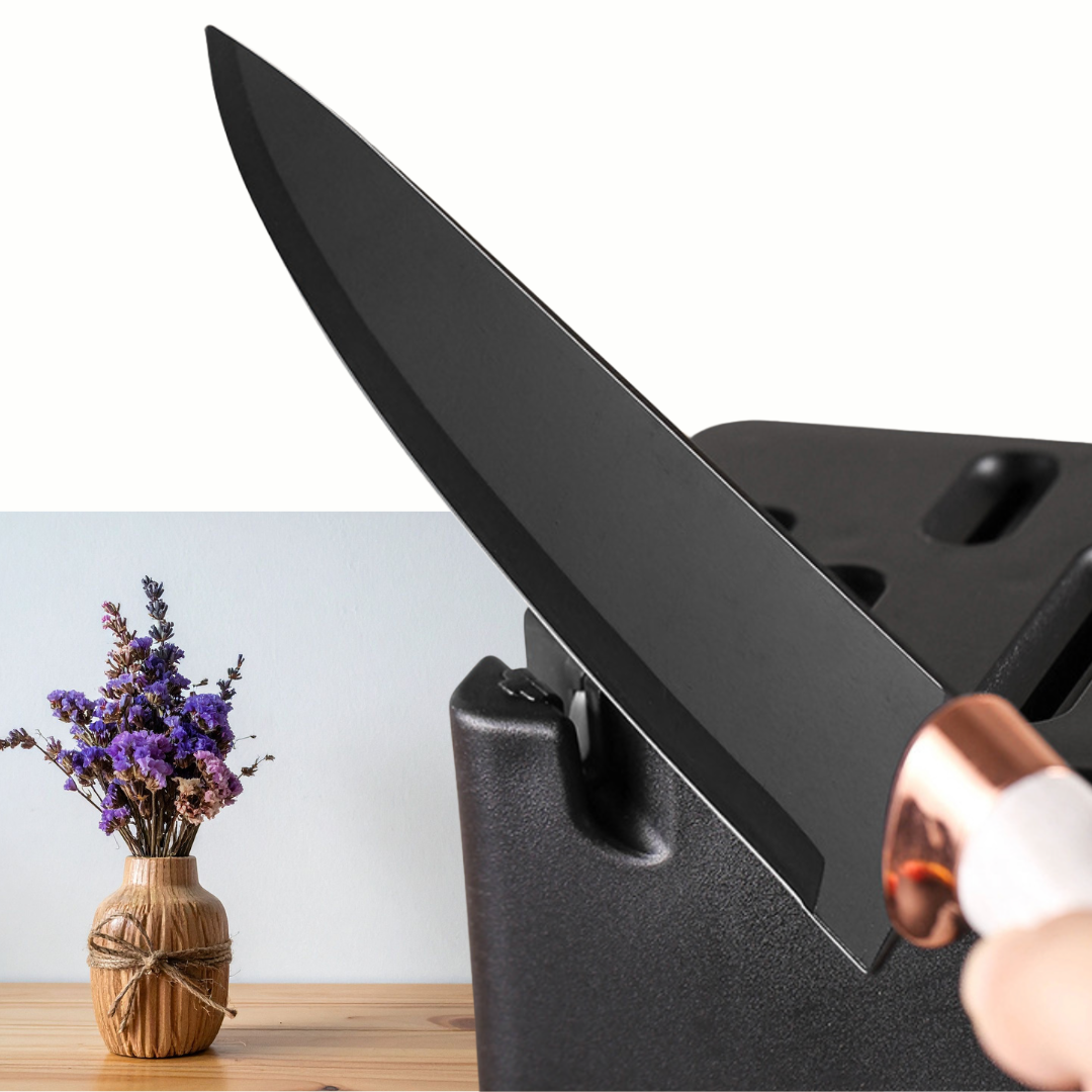 Set de Cuchillos Mármoleados 7 Piezas