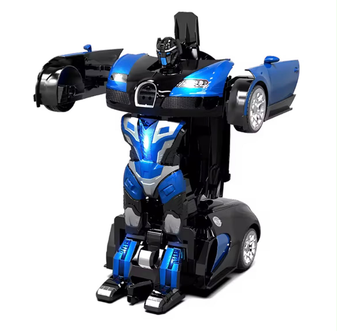 Transformer deportivo 2 en 1  (Carro-Robot)