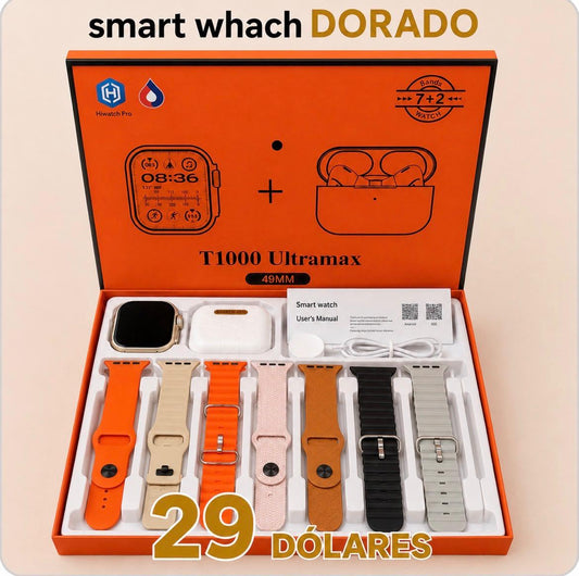 Reloj 7+2 - Hiwatch Pro T1000 Ultramax 49MM
