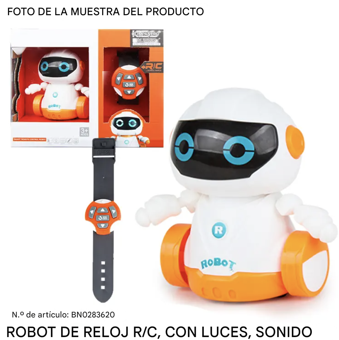 Robot R de Control por Reloj