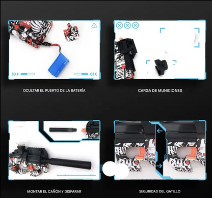 Rifle de Bolas de Gel