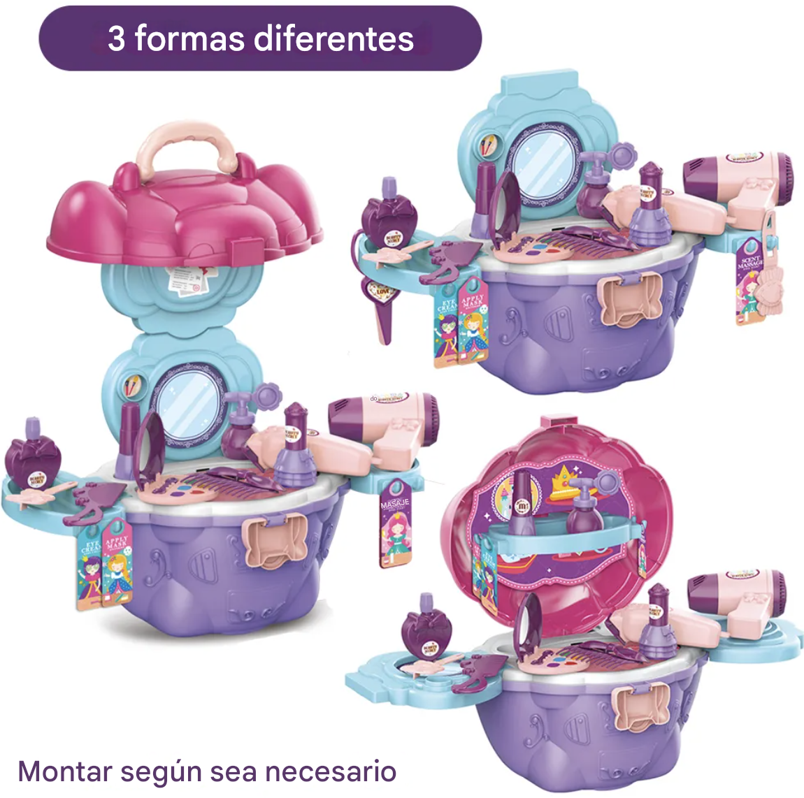 Set de maquillaje de juguete