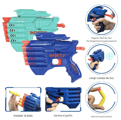 Pistola con Dardo Blaster