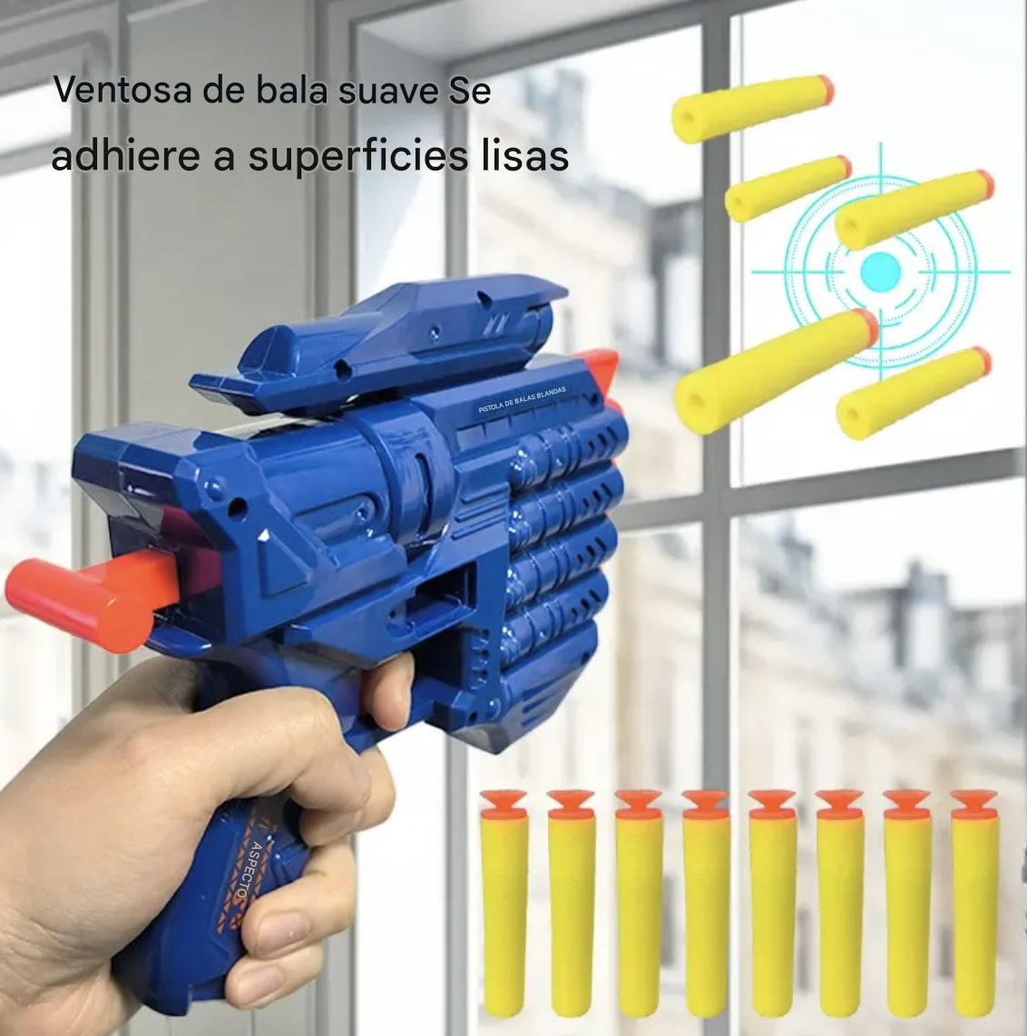 Pistola con Dardo Blaster