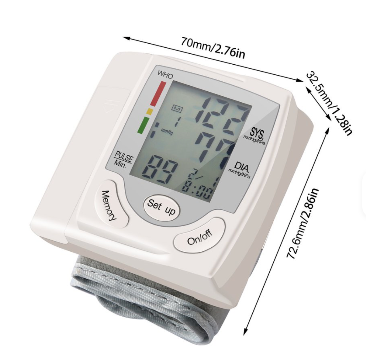 Tensiómetro Digital de Muñeca