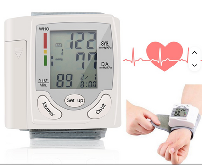 Tensiómetro Digital de Muñeca