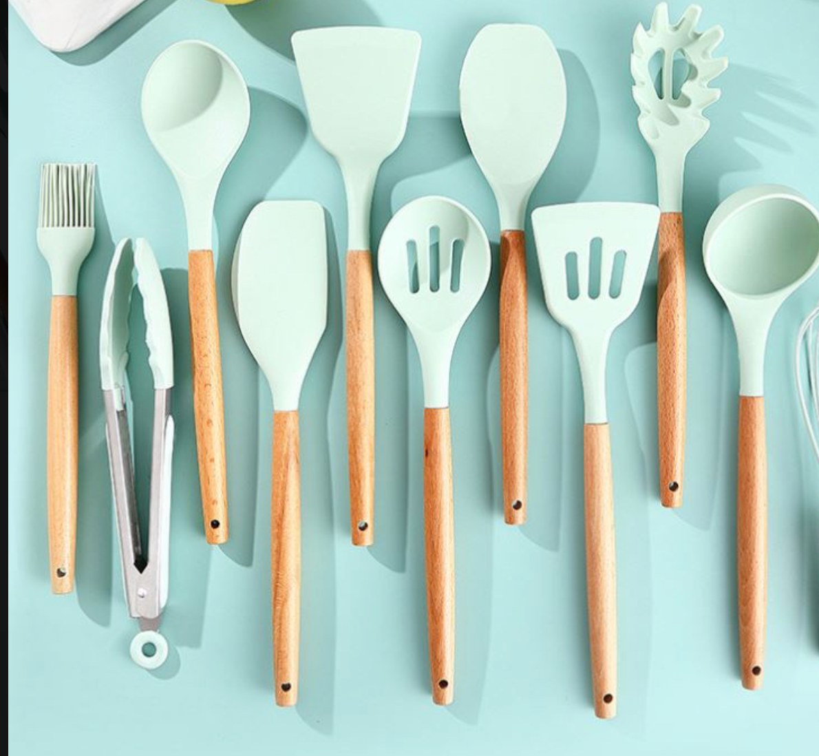 Set de Utensilios de Silicona