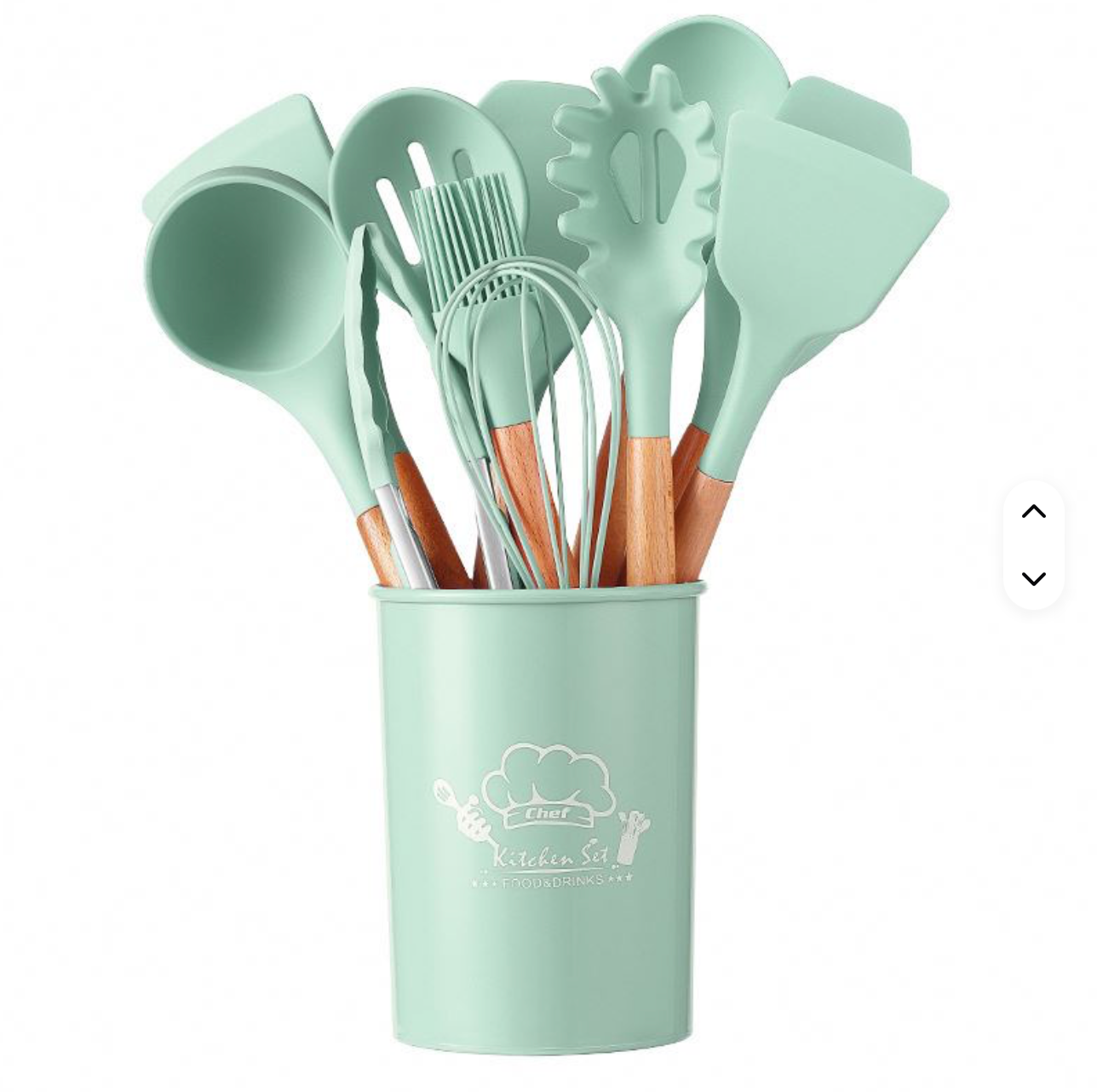 Set de Utensilios de Silicona