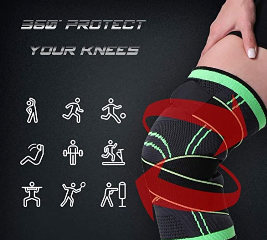 Rodillera Deportiva 360° Ajustable