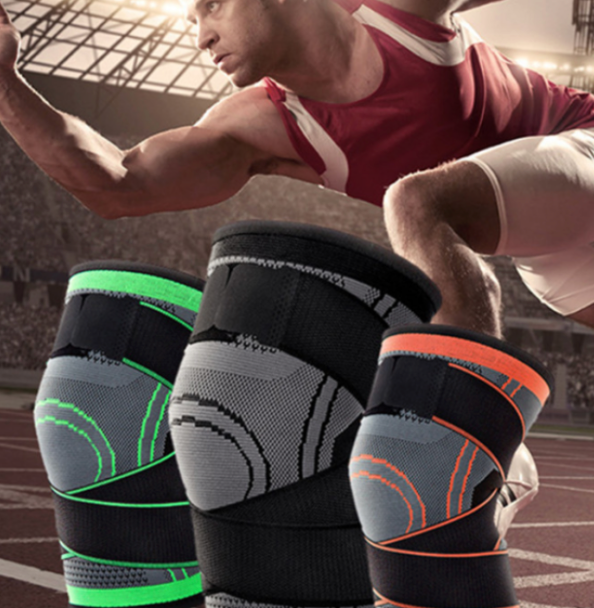 Rodillera Deportiva 360° Ajustable