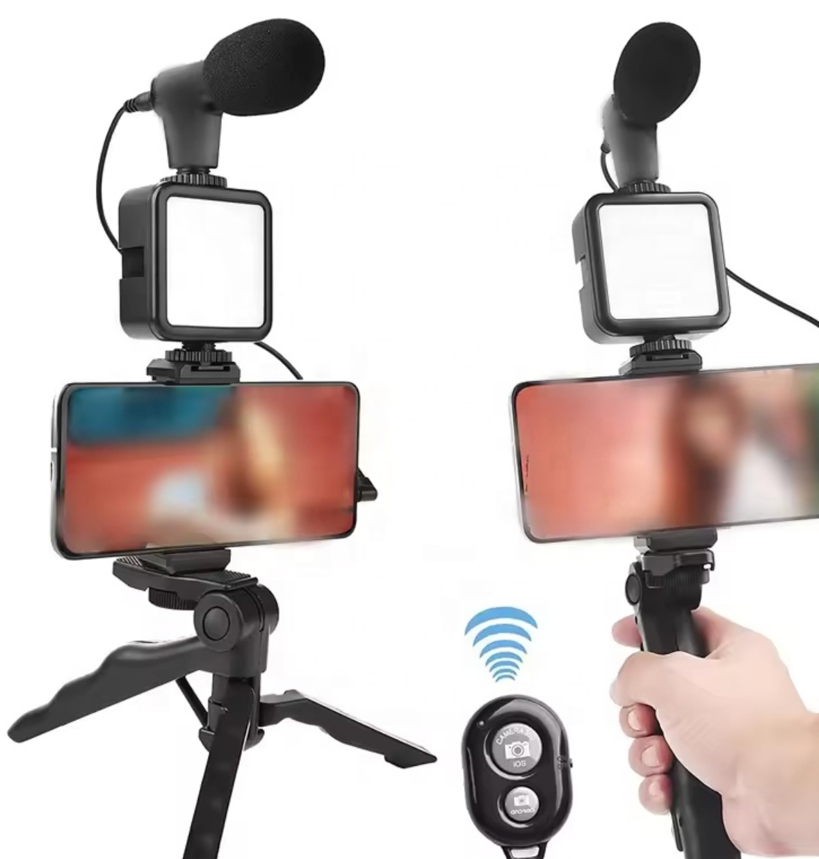 Kit 3 en 1 para grabar contenido