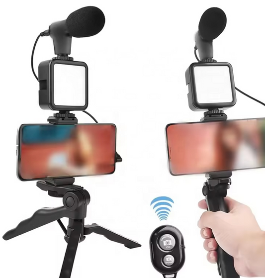 Kit 3 en 1 para grabar contenido