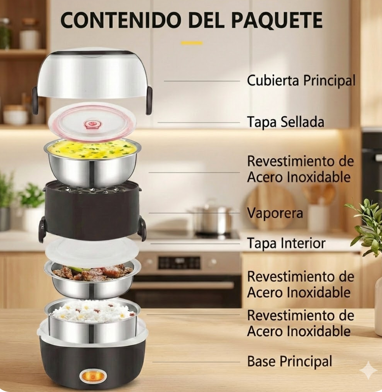 Lonchera Eléctrica Vaporera