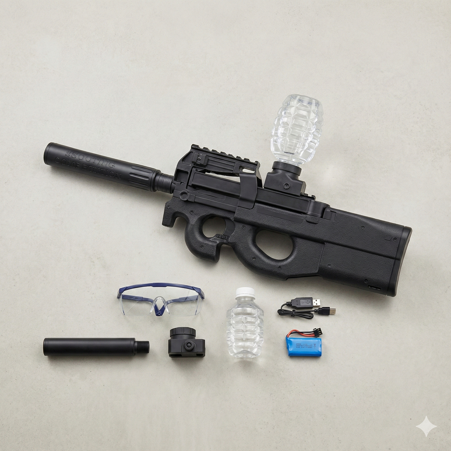 Rifle de Bolas de Gel