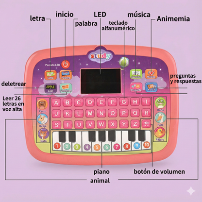 Tablet educativo para niños