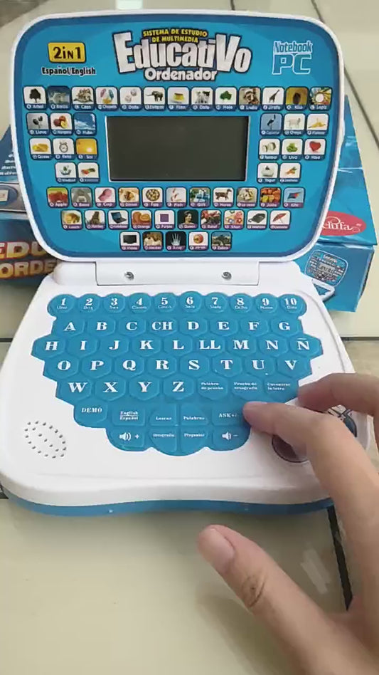 Miniordenador educativo bilingüe
